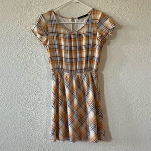 Die & Rae Plaid Dress